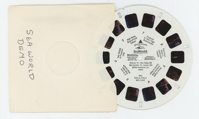 Sea World Demo Reel RARE  2000 Factory View-Master  Reel 32636