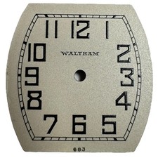 Waltham Men s Art Deco Replacement Dial 6/0 T...