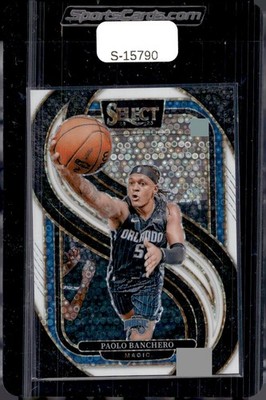 2024-25 Panini Select #158 Paolo Banchero Blue Wave Prizm #/75