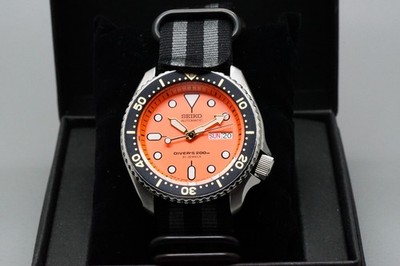 Seiko Prospex Orange Men's Watch - SKX011J for sale online | eBay