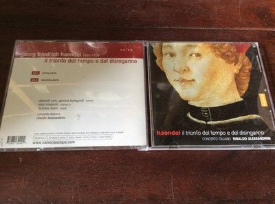 Händel - Il Trionfo Del Tempo...  [2 CD Album]  NAIVE Rinaldo Alessandrini