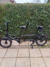 Ecosmo 20TF01BL 20 Inch Wheel Folding Tandem Bicycle Bike - Black