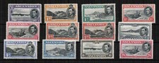 Ascension Island King George VI Mixed Selection of Mounted Mint Stamps