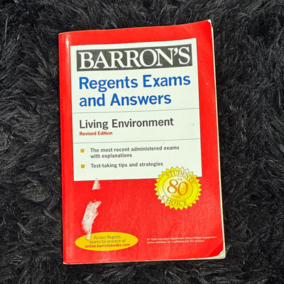 Barron's Regents Living Environment Study Guide Paperback, Revised Edition