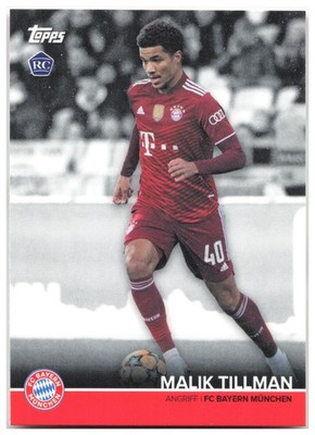 Malik Tillman 2021-22 Topps FC Bayern München Team Set BCM-MT FC Bayern Munchen
