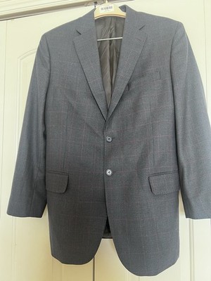BESPOKE TOM JAMES BLAZER PLAID  SPORT COAT 40 READ
