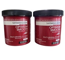 SoftSheen Carson OPTIMUM SMOOTH Multi Mineral Relaxer MILD Strength Step 2 - 2pk