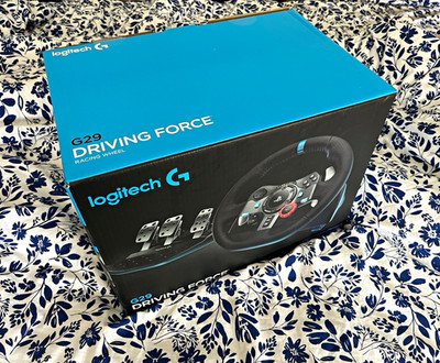Logitech G29 Driving Force Rennlenkrad mit Pedalen