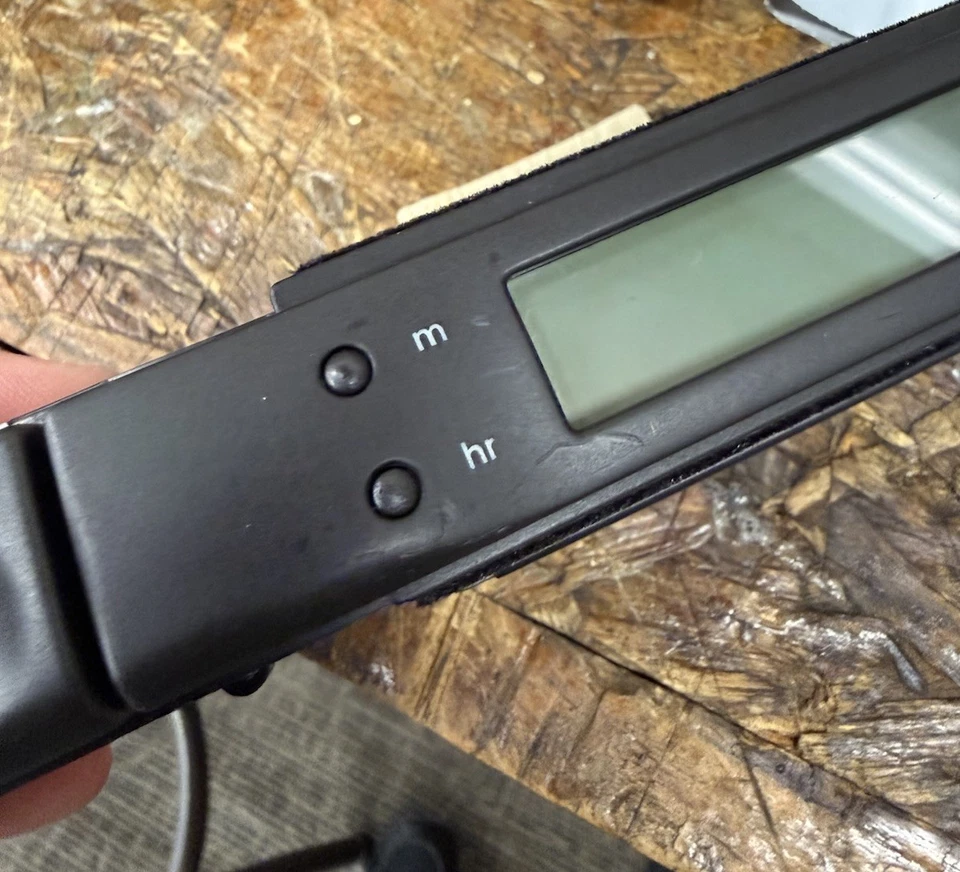 Reloj digital LCD reacondicionado LNA6292AA 95-97 Jaguar X300 XJ6 XJR XJ12 Foto 2 de 4