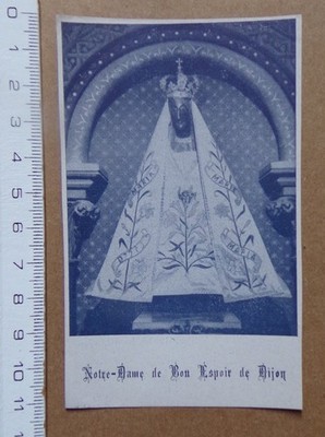 § Andachtsbild Notre Dame de Bon Espoir de Dijon - Gebet für die Mission 1960