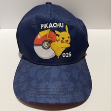 Pokemon Pikachu 025 Baseball Cap Hat Adjustable Snapback Nintendo Game Freak