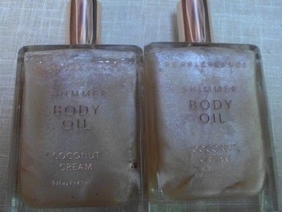 (2-Pack)  Pearlessence Shimmer Body Oil Coconut Cream ~ 5 oz ~ NEW! - BODY SPA