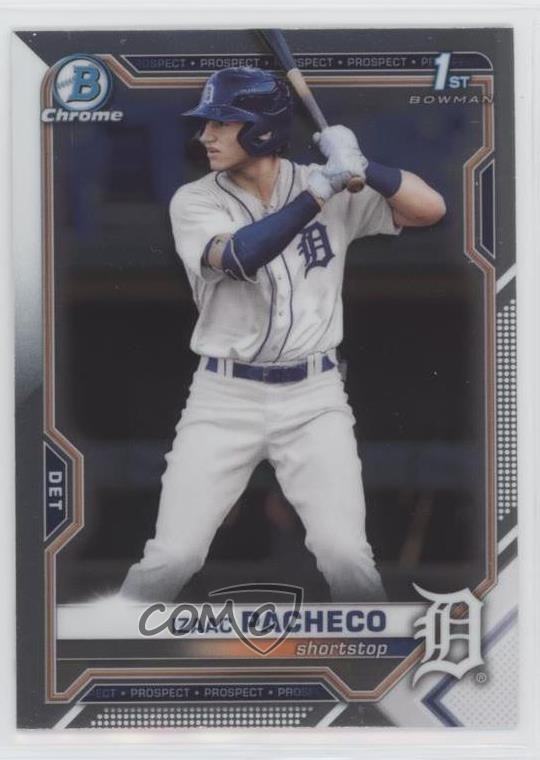 2021 Bowman Draft Chrome Izaac Pacheco #BDC-46 0fz3