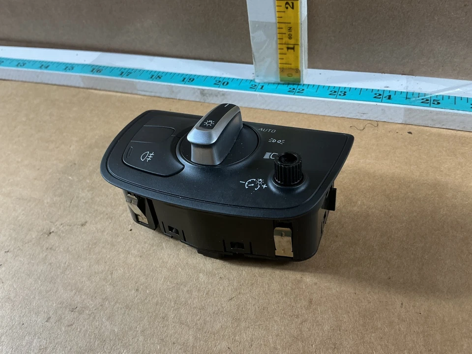 Interruptor de control de faros antiniebla para tablero Audi A7 Quattro 2012-2014 OEM Foto 3 de 4