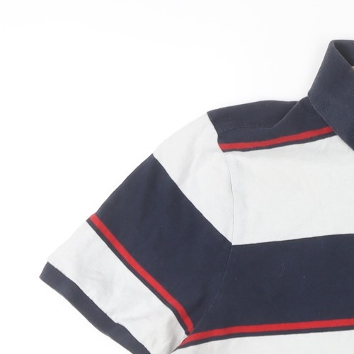 Hollister Men's Blue Striped XL Polo Shirt - Iconic Style - Picture 9 of 12