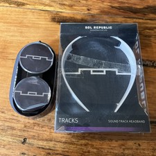 Sol Republic Tracks V8 On-Ear Headphones Black new android