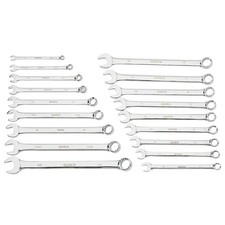 Klutch 18-pc. Saemetric Extra-long Combination Wrench Set Model 34697a Klutch 18-pc. Saemetric Extra-long Combination Wrench Set Model 34697a