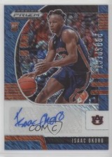 2020-21 Prizm Draft Picks Prospect FOTL Blue Shimmer 6/13 Isaac Okoro Auto 0nr3