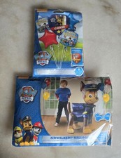 X2 PC Paw Patrol Chase 54"" Airwalker + 5 Globos Niños Fiesta de Cumpleaños Decoración ¡NUEVO!