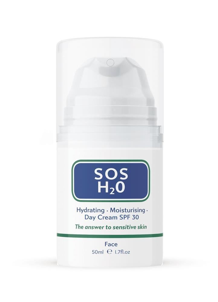 Sos Serum Skincare Cream Sos H20 Day Spf 30, 50Ml - Image 3