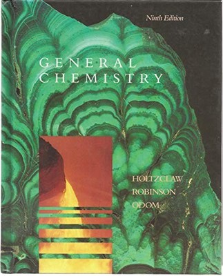 General Chemistry by Holtzclaw, Henry F. 0669244295 FREE Shipping