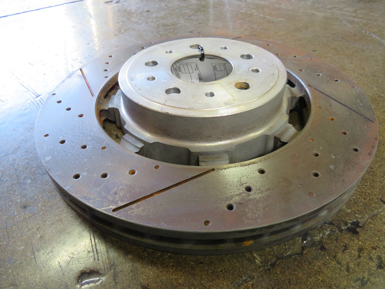 2018 Maserati Granturismo, Front Brake Rotor, Used, P/N 257141