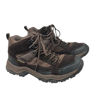 Nord Trail Mens Boots Waterproof Size 9 M Hiking Suede Leather Lace Up