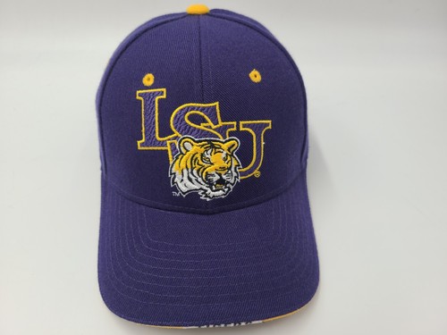 LSU Tigers Zephyr Adjustable Hat Cap Wool Blend Men Women NCAA Football Purple