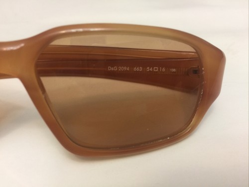 D&G DOLCE & GABBANA MADE IN ITALY. D&G 2094. Women Sunglasses. - Picture 11 of 12
