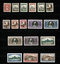 U4716 VATICAN CITY 1933 Definitive issue local views  MH