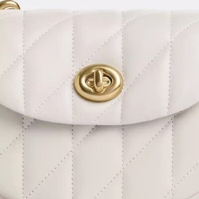 NWT Coach CZ018 Turnlock Card Case Nappa Leather | eBay