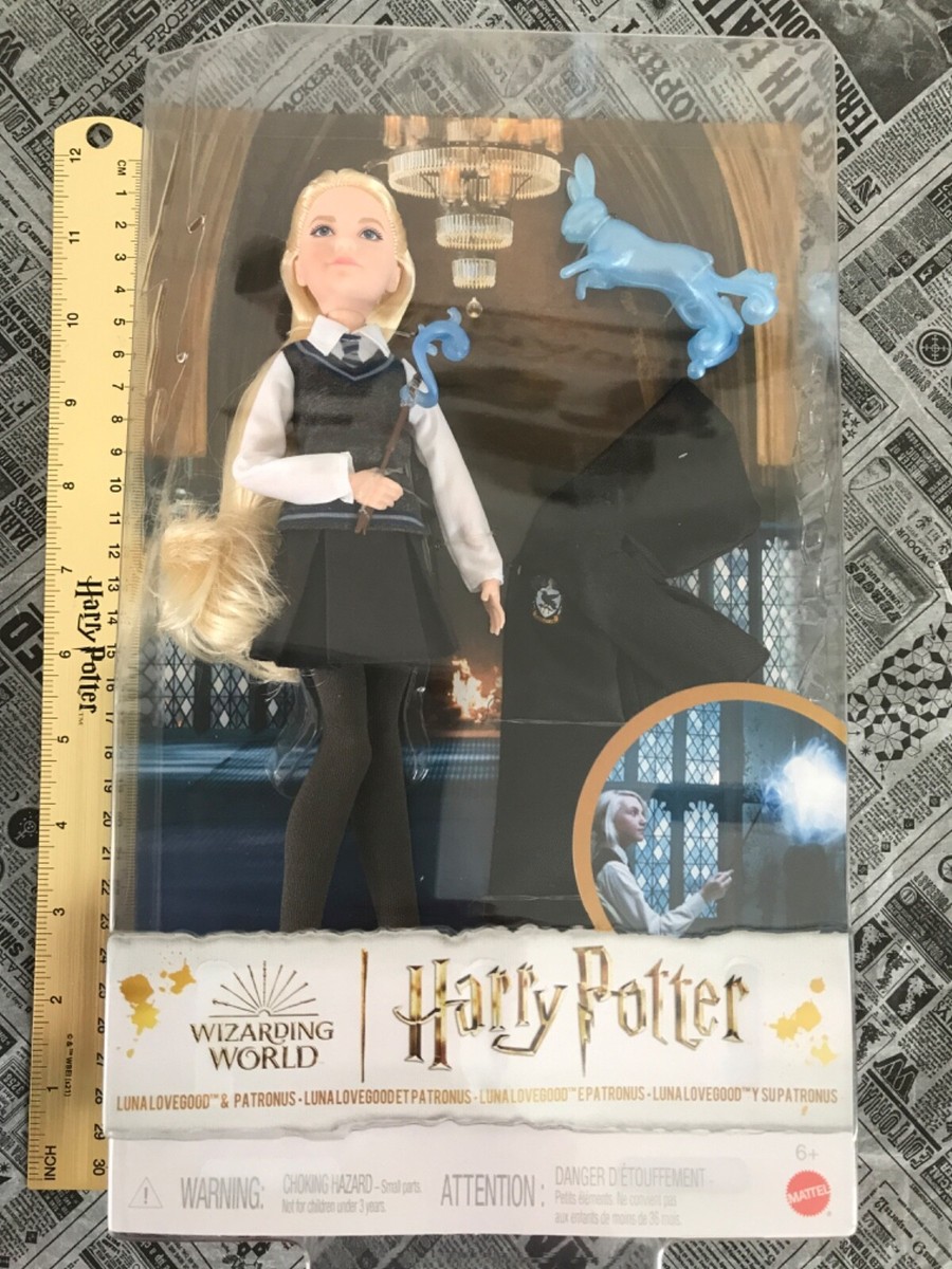 Mattel Harry Potter Doll Luna Lovegood Patronus 28cm BNIB Ravenclaw  uniform