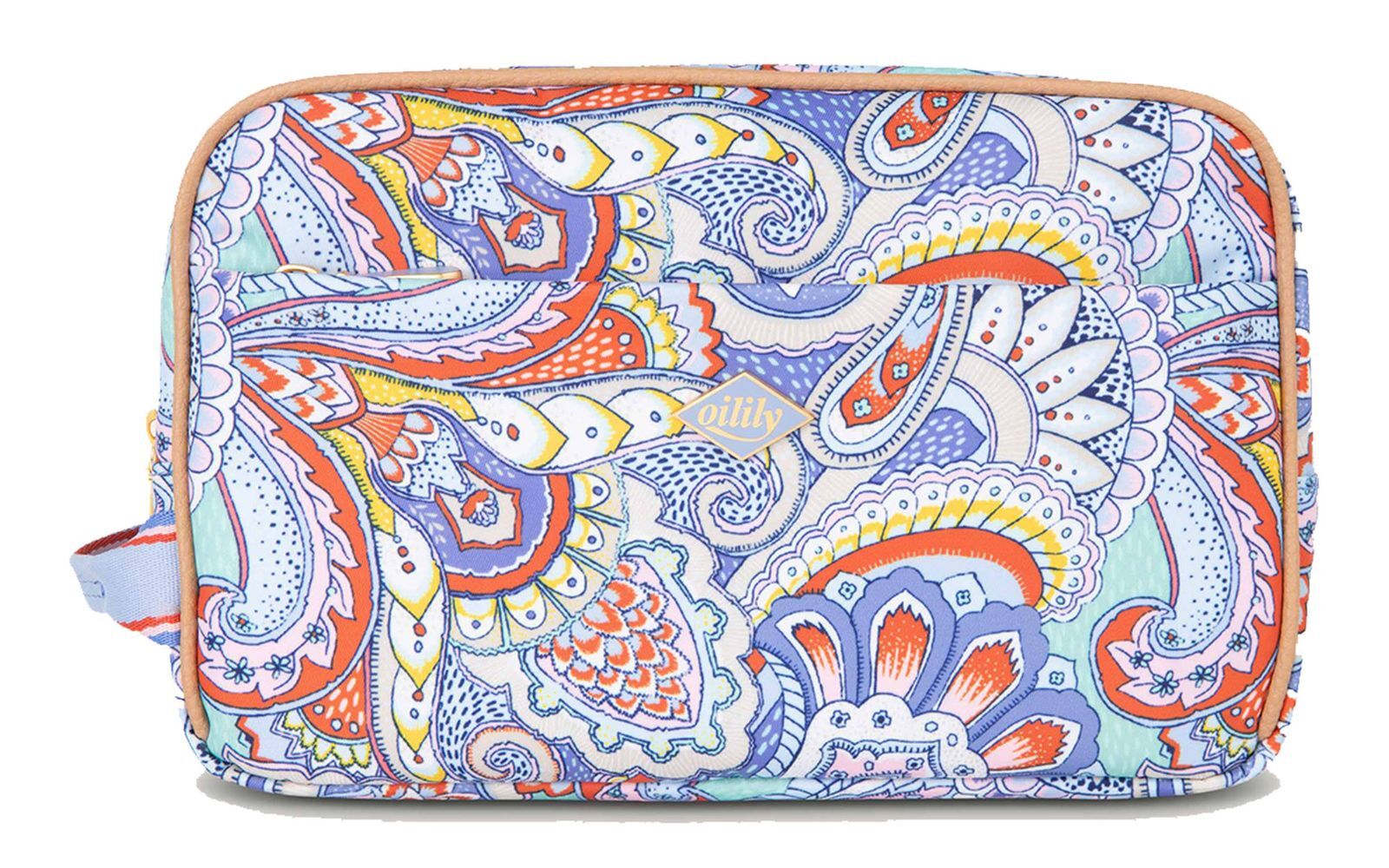 Oilily toiletry bag Pocket Cosmetic Bag Wedgewood