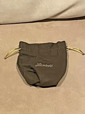 Blanton's Single Barrel Bourbon Whiskey Brown Drawstring Bag