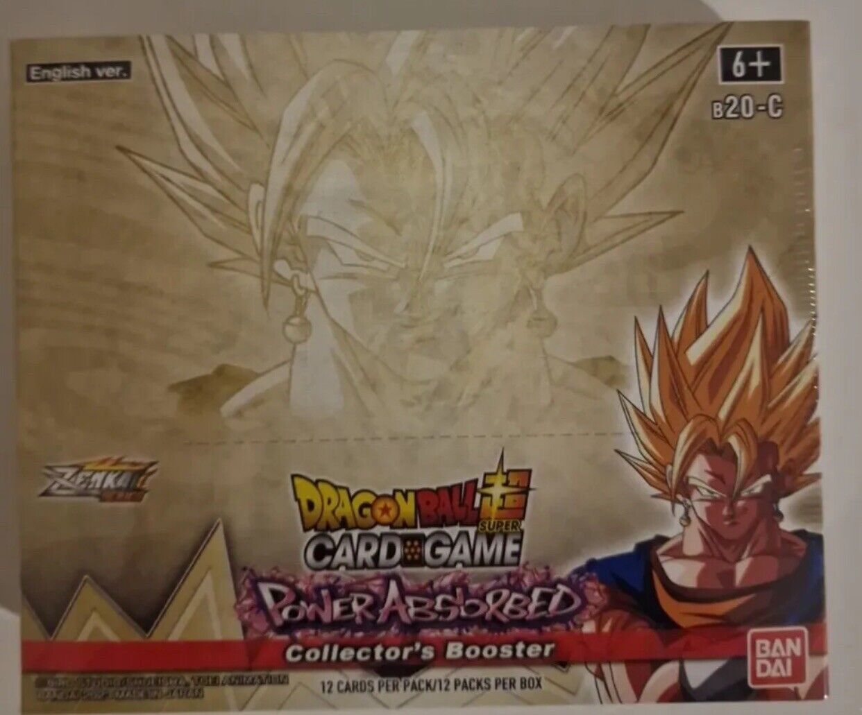 Dragon Ball Super TCG Zenkai Series 3 Power Absorbed Collector Booster Box New