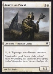 Avacynian Priest #4 Innistrad MTG Common
