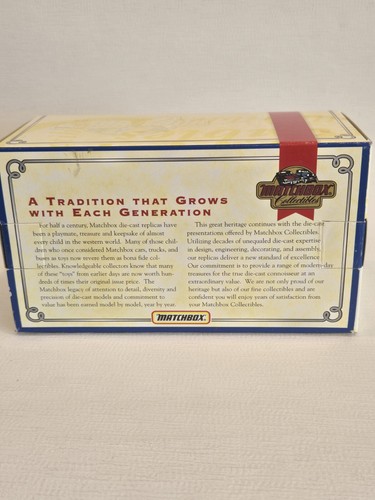 Matchbox Models of Yesteryear Y18 1918 Atkinson Model D Steam Wagon Box - Picture 14 of 15
