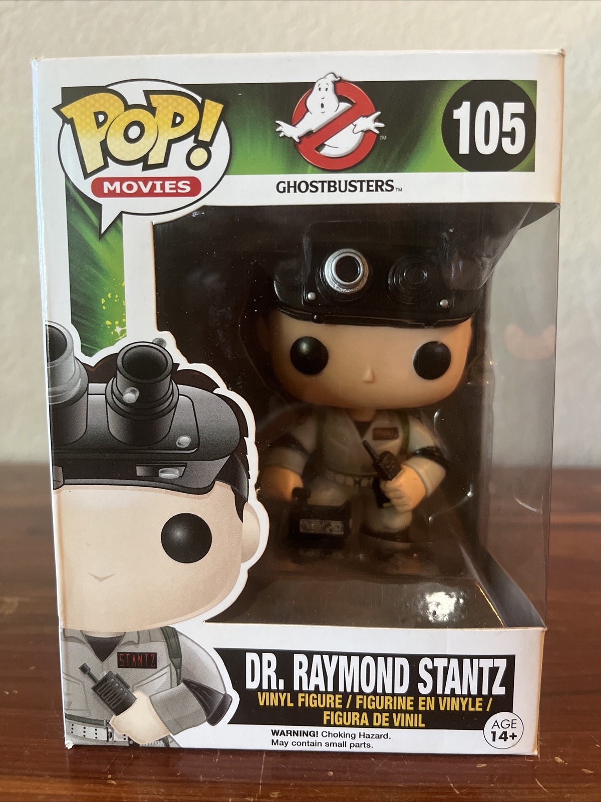 Unopened Funko Pop! Vinyl: Ghostbusters - Dr. Raymond Stantz #105