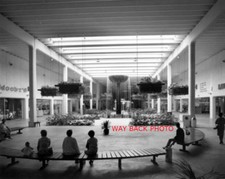 1950's REPRINT PHOTO OF WINTER PARK FLORIDA MALL INTERIOR - 5 by 7