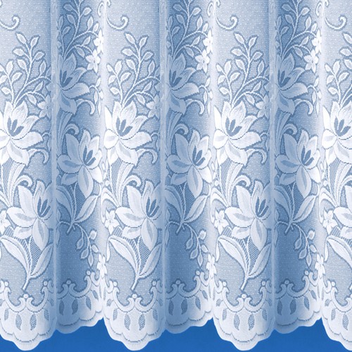 Modern & Traditional Quality White Lace Net Window Curtains - Sold By The Metre - Picture 44 of 44