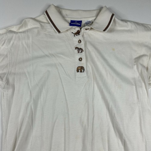 VTG EP Pro Golf Cardigan Sweater Combo W/ Shirt Embroidered Safari Women’s Med - Picture 5 of 12