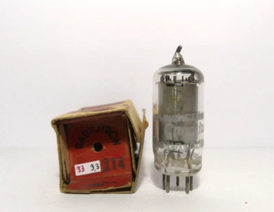 1T4 / DF91 / VT173 WESTINGHOUSE # NOS # TESTED ON METRIX 310CTR & TV7D/U X1 - Photo 1/3