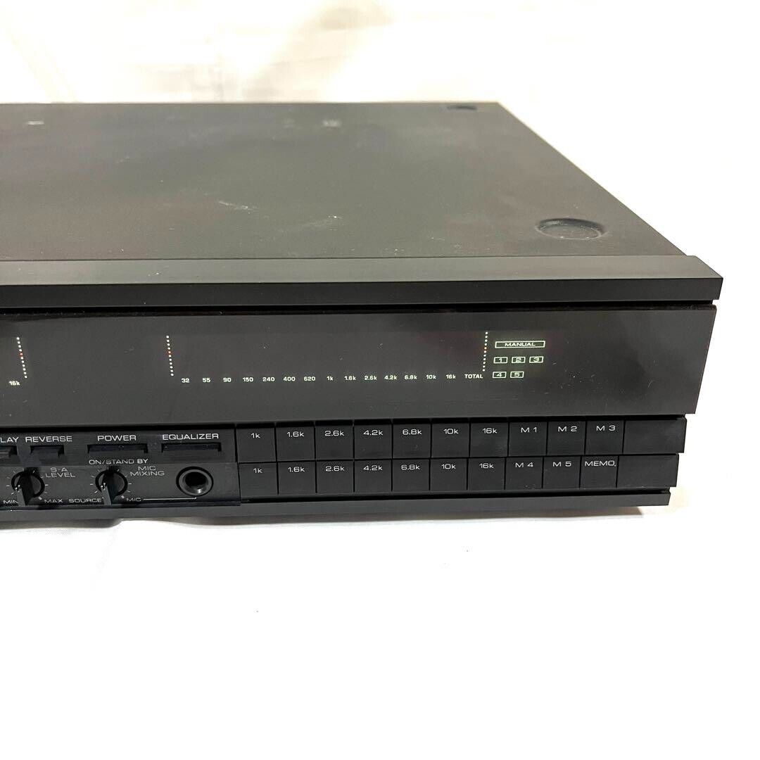 Kenwood Ge-77e Ac100v Graphic Equalizer Vintage Electronics Kenwood Ge-77e Ac100v Graphic Equalizer Vintage Electronics