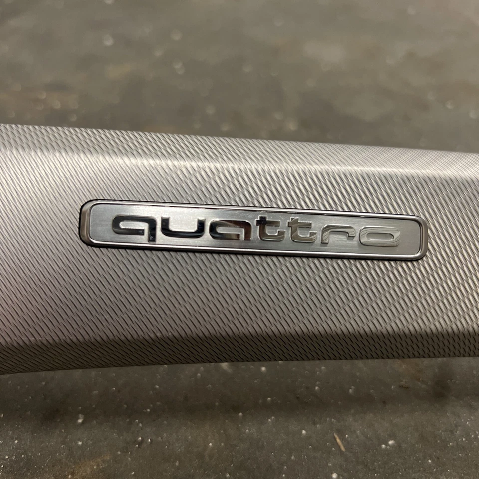 Aluminum Trim Set Door Panel Console Dash OEM 17-19 AUDI A4 Quattro Read Descrip - Image 2 of 4