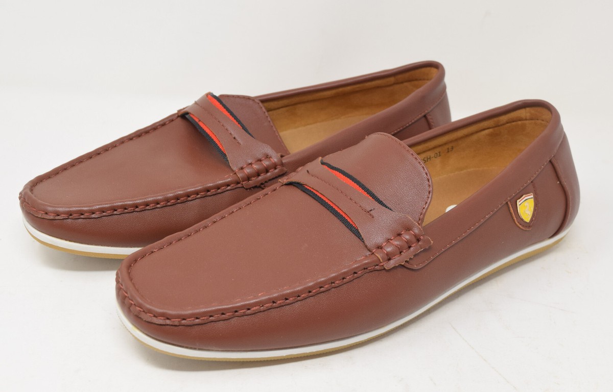Bruno Marc Men\'s Brown Bush-01 Driving Loafer/Shoes Size (6.5) Amazon.com | Bruno Marc Men main image 2