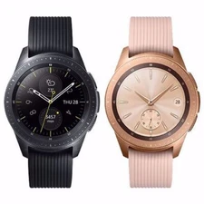 Samsung  Galaxy Watch R810U Smartwatch 42mm Stainless Steel GPS Only - Very Good