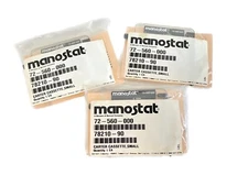 (3) MANOSTAT Small Carter Cassette 72-560-000 For Models 4/6 4/8 12/6 12/8