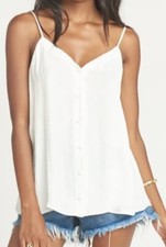 NWT Show Me Your Mumu Women’s Cammy Cami Dress White Size XS