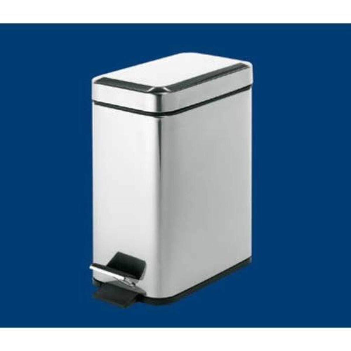 2909-13 Argenta Stainless Steel Waste Bin, 2.5