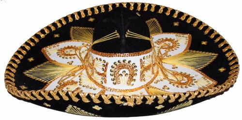 Adult Mexican Mariachi Hat Sombrero 